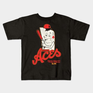 Defunct Anaheim Aces Baseball Team Kids T-Shirt